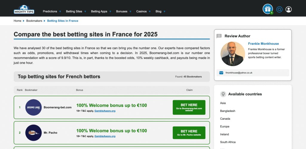 homepage mighty tips