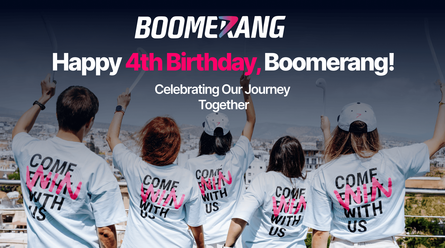 Boomerang Partners marks 4 years as top affiliate program.