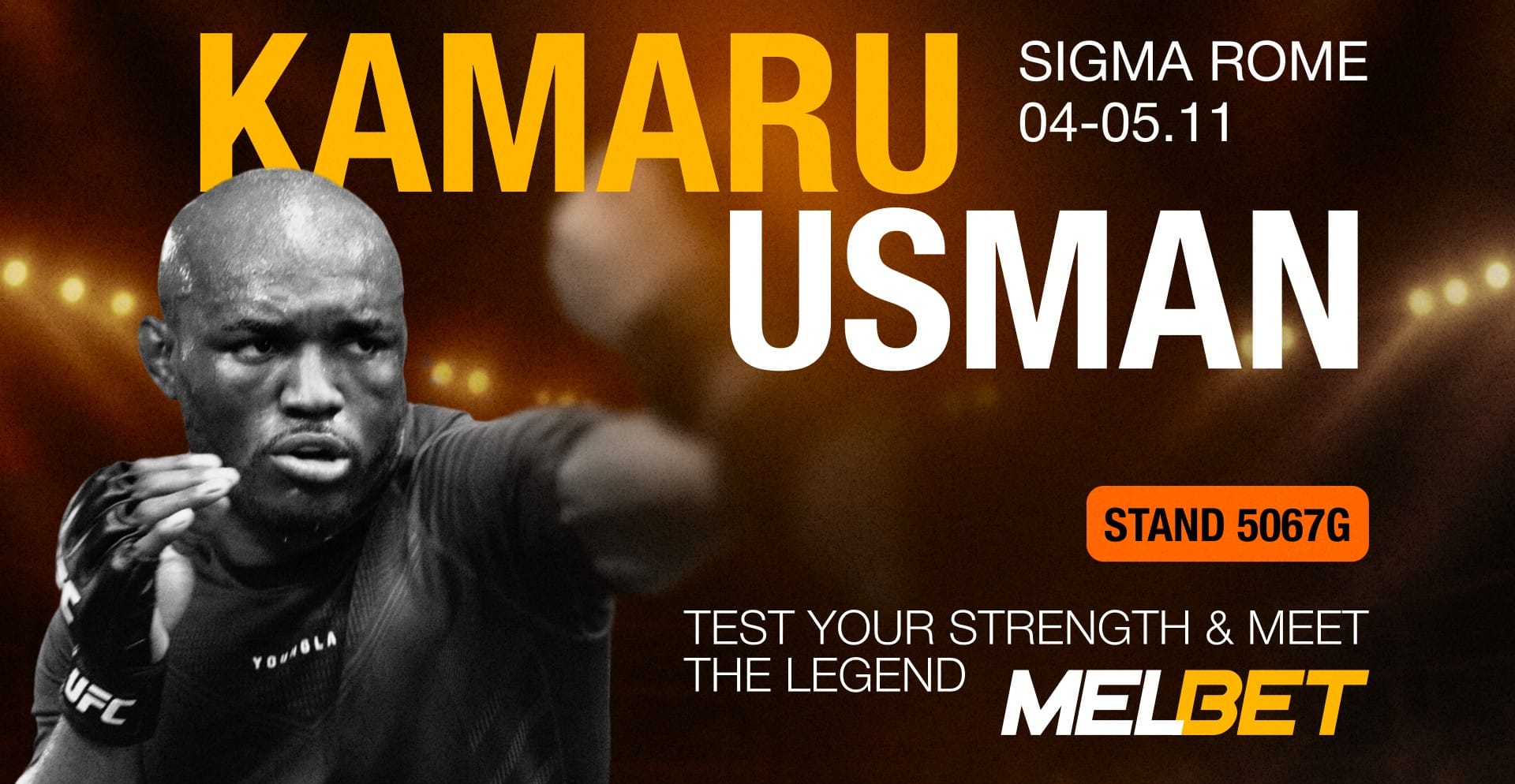 UFC’s Usman Joins Forces in Rome