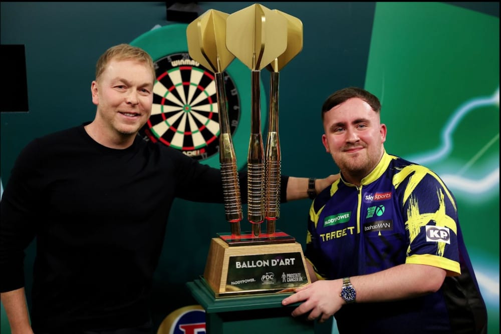 Darts World Championship scores with betting firm.